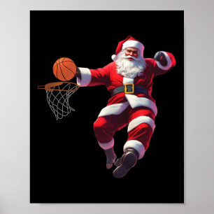 Póster Navidades de baloncesto de Santa Elena