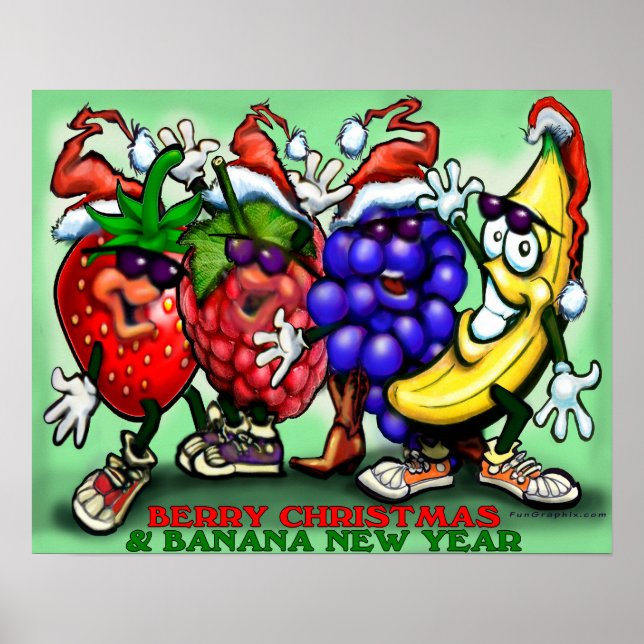 Póster Navidades de Berry (Frente)