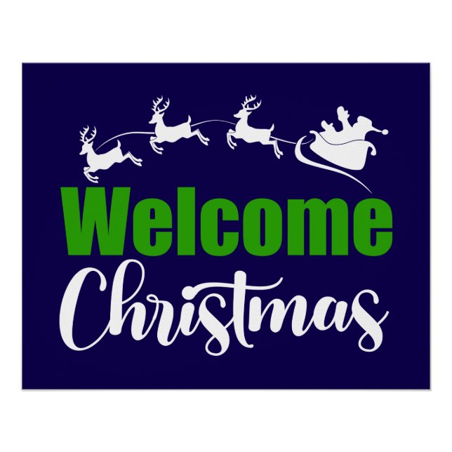 Póster Navidades de bienvenida-85101 (Anverso)