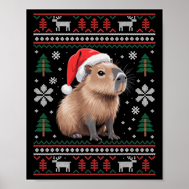 Póster Navidades de Capyra feos 2 (Frente)