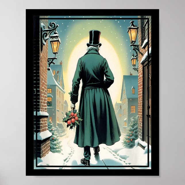 Póster Navidades de Charles Ens Clic Book Ebeneezer Scroo (Frente)