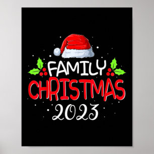 Póster Navidades de familia 2023 Competición con Squad Sa