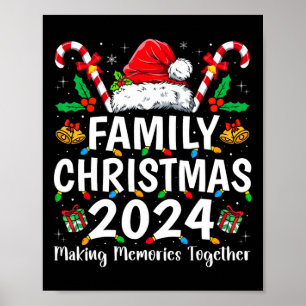 Póster Navidades de familia 2024 Compitiendo con la diver