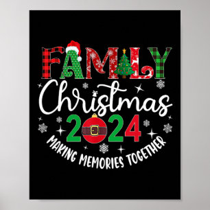 Póster Navidades de familia 2024 Compitiendo con la diver