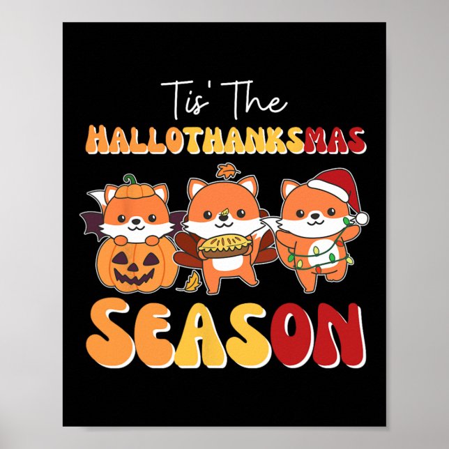 Póster Navidades de Fox Halloween Tis' The Hallothanksmas (Frente)