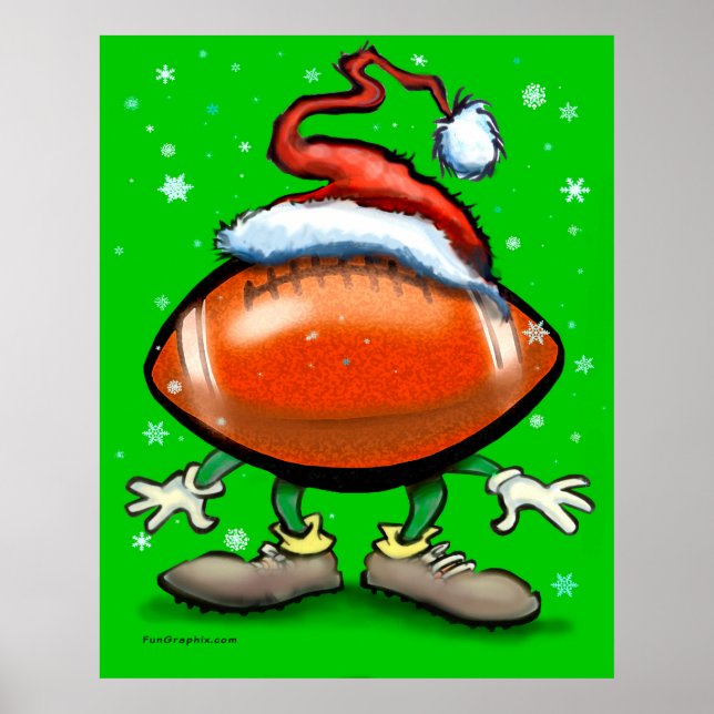 Póster Navidades de fútbol (Frente)