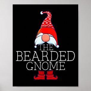 Póster Navidades de grupo de coincidencia de familia Gnom