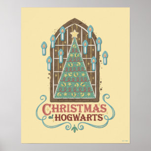 Póster Navidades de HOGWARTS™ Cookie Graphic