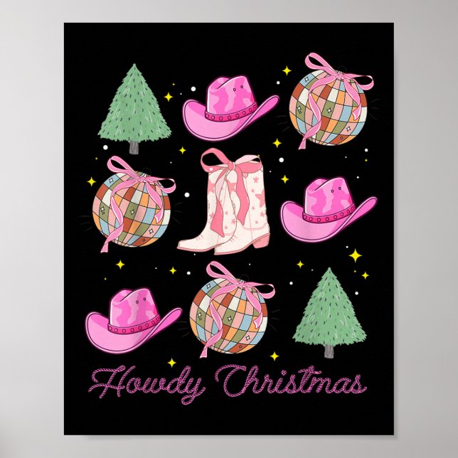 Póster Navidades de Howad Nk Coquette Bow Xmas Tree Weste (Frente)