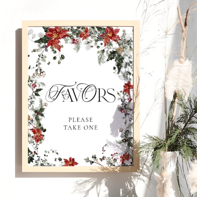 Póster Navidades De Invierno Favoritos Florales Por Favor (Subido por el creador)