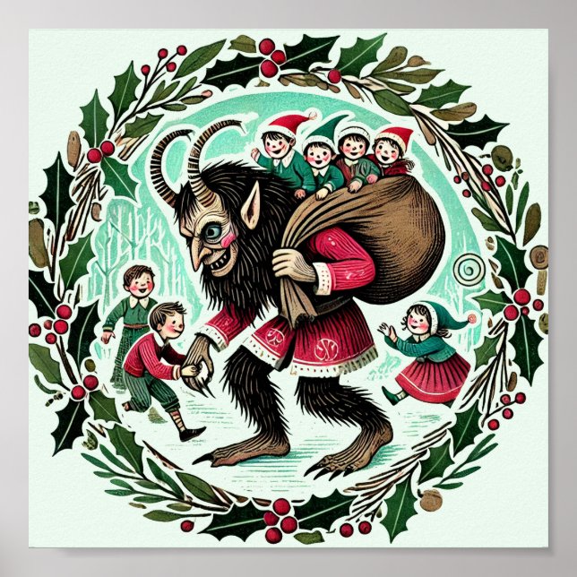 Póster Navidades de Krampus (Frente)