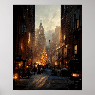 Póster Navidades de la ciudad