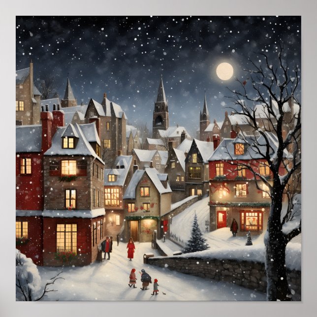 Póster Navidades de la ciudad (Frente)