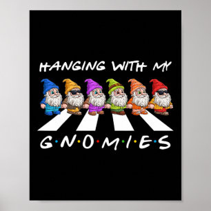 Póster Navidades De La Diversión De Crosswalk Colgando Co