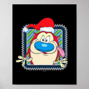 Póster Navidades De La Festividad De Ren Y Stimpy
