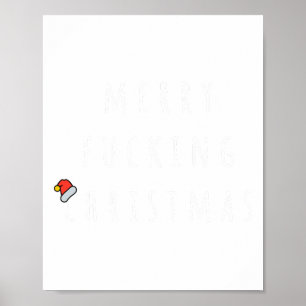 Póster Navidades de la fortuna de navidad humorística reg