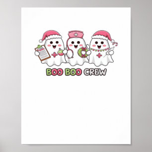 Póster Navidades De La Tripulación Boo Boo, Enfermera Fan