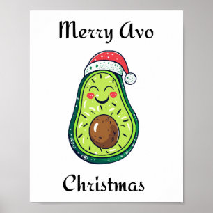 Póster Navidades de Merry Avo