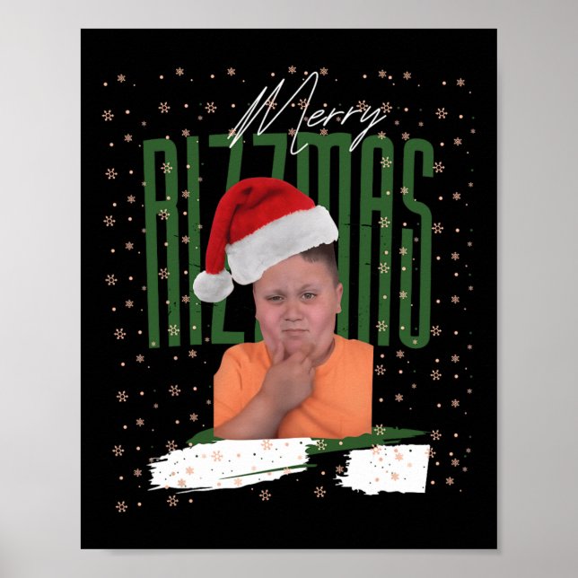 Póster Navidades de Merry Rizzler - Niños adolescentes de (Frente)