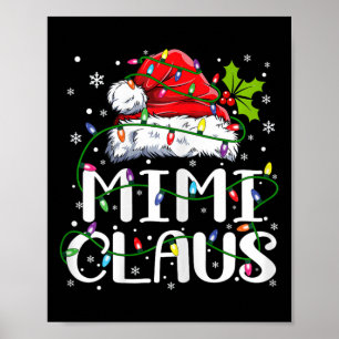 Póster Navidades de Mimi Claus aluden a la familia Pajama