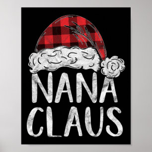 Póster Navidades de Nana Claus Disstume Regalo Santa Mate