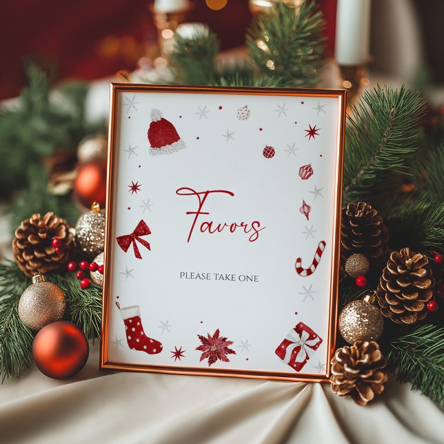 Póster Navidades de Santa Bebé Favorecen Baby Shower (Subido por el creador)