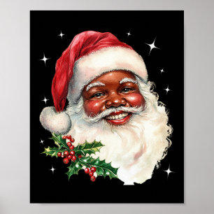 Póster Navidades de Santa Claus se enfrentan a un viejo P