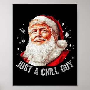 Póster Navidades de Santa Trump, chicos enfermos