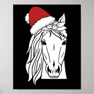 Póster Navidades de Sombrero de Caballo Pajama