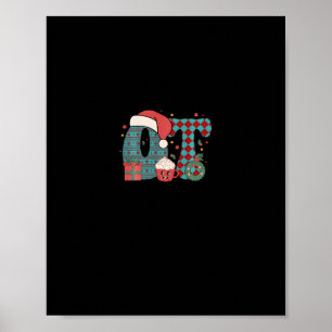 Póster navidades de terapia ocupacional santa hat ot ther