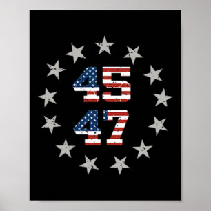 Póster Navidades de Trump