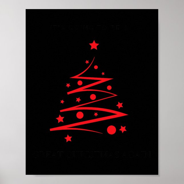 Póster Navidades de Trump 2024 (Frente)