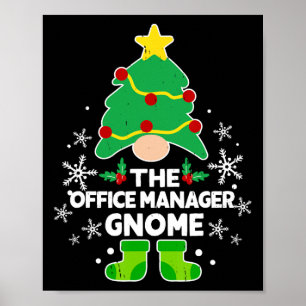 Póster Navidades de vacaciones familiares de Gnome Gnome