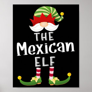 Póster Navidades del grupo Elf mexicano Funny Fiesta Paja