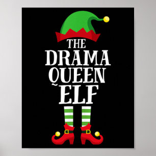 Póster Navidades del grupo familiar "Queen Elf" de Drama
