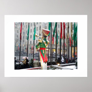 Póster Navidades del Rockefeller Center