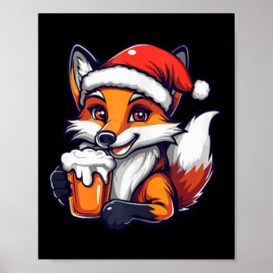Póster Navidades divertidos Fox con Beer Comic