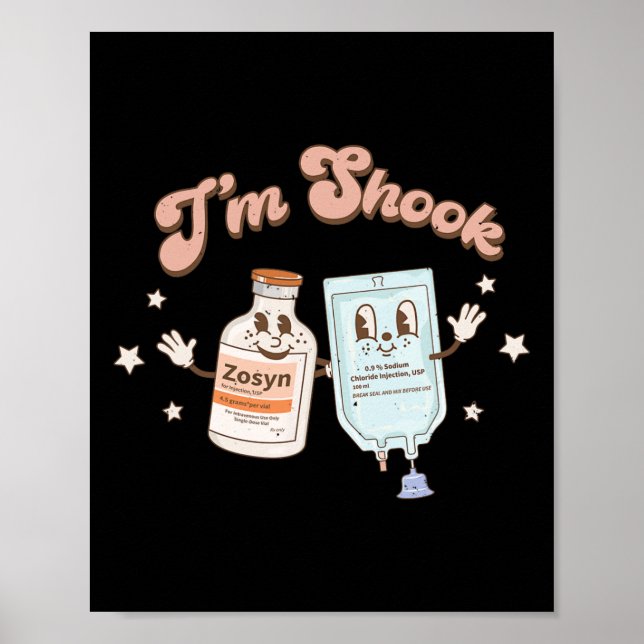 Póster Navidades divertidos Tee Crna Pacu ER ED ICU Coche (Frente)