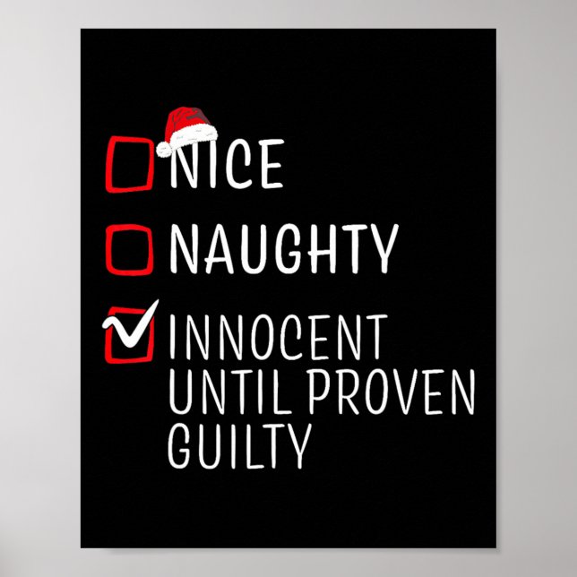 Póster Navidades divertidos y bonitos familia Pajama Homb (Frente)