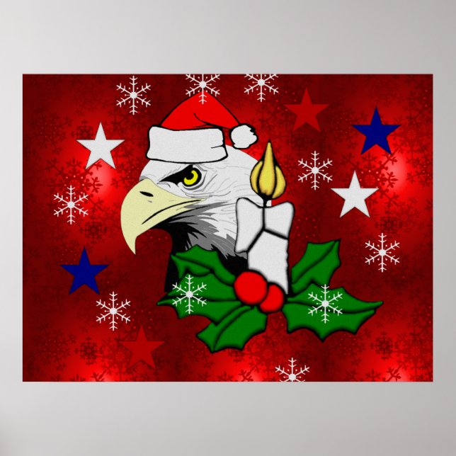Póster Navidades Eagle (Frente)
