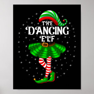 Póster Navidades Elf bailarinas Familia Matando Chicas