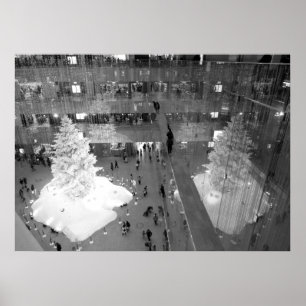 Póster Navidades en el Edificio Kitte: Tokio