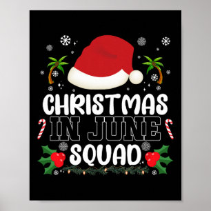 Póster Navidades En Junio Escuadrón De Nochebuena De Vera