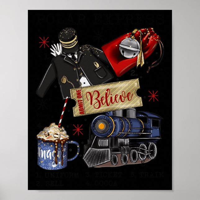 Póster Navidades Enfermeras Regalos Xmas Para Mujeres Chi (Frente)