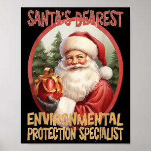 Póster Navidades especializados en protección del medio a