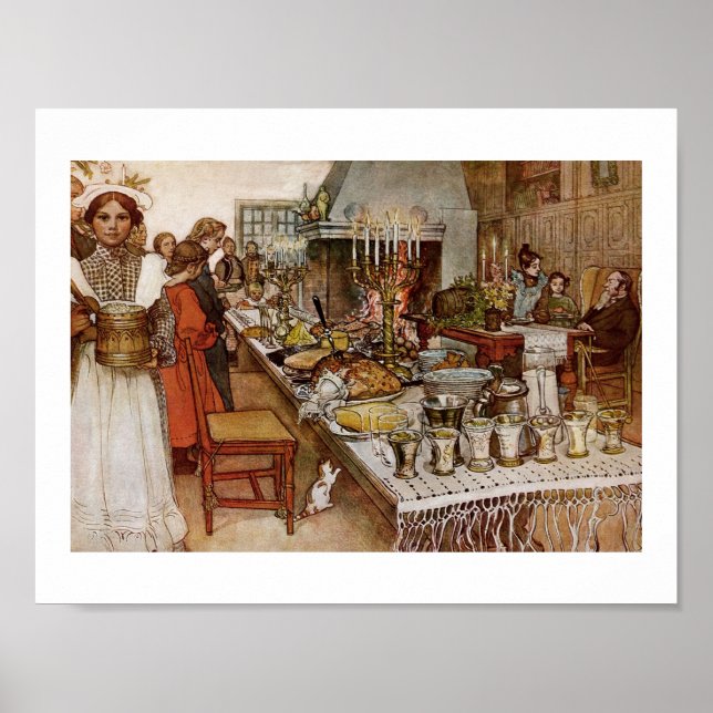 Póster Navidades Eve Julaftonen (Frente)