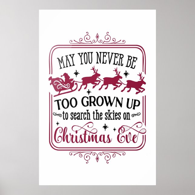 Póster Navidades Eve Poster (Frente)