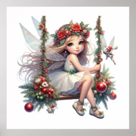 Póster Navidades Fairy