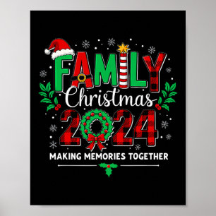 Póster Navidades familiares 2024 navidad Mamáes familiare