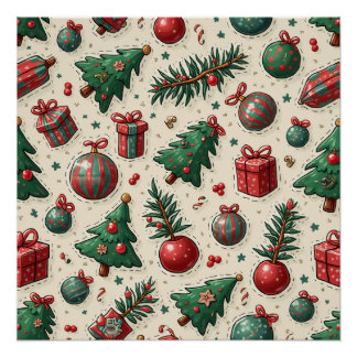 Póster navidades felices